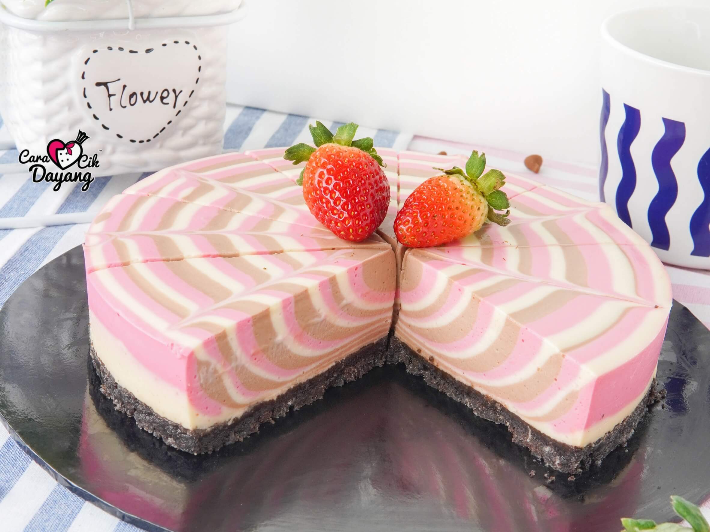 PJJ No Bake Cheese Cake (14 Resepi) - Image 8